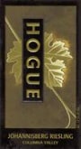 Hogue Johannisberg Riesling 1999 Front Label
