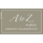 A to Z Chardonnay 2012 Front Label