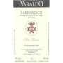 Varaldo Barbaresco Sori Loreto 2004 Front Label