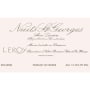 Domaine Leroy Nuits Saint Georges Aux Lavieres 1996 Front Label