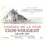 Chateau de la Tour Clos Vougeot Grand Cru 2002 Front Label