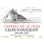 Chateau de la Tour Clos Vougeot Grand Cru 1996 Front Label