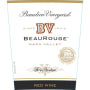 Beaulieu Vineyard Beaurouge 2010 Front Label