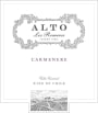 Luis Felipe Edwards Alto Los Romeros Carmenere 2011 Front Label