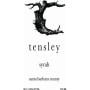Tensley Santa Barbara Syrah 2013 Front Label