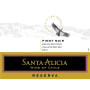 Santa Alicia Reserva Pinot Noir 2013 Front Label
