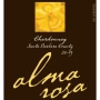 Alma Rosa Santa Barbara County Chardonnay 2013 Front Label