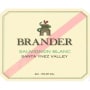 Brander Sauvignon Blanc 2013 Front Label