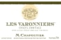 M. Chapoutier  Crozes Ermitage Varonniers 2010 Front Label