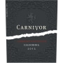 Carnivor Cabernet Sauvignon 2012 Front Label