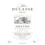 Chateau Ducasse Herve Dubourdieu Blanc 2012 Front Label