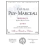 Chateau Puy-Marceau  2009 Front Label