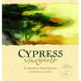 Cypress Cabernet Sauvignon 2012 Front Label