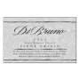 Di Bruno Pinot Grigio 2012 Front Label