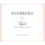 Dierberg Syrah 2010 Front Label