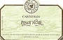 Gloria Ferrer Carneros Pinot Noir 1997 Front Label