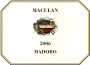 Maculan Madoro Vino Dolce 2006 Front Label