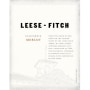 Leese-Fitch Merlot 2012 Front Label