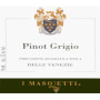 Masoletti Pinot Grigio 2012 Front Label
