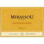 Mirassou Sauvignon Blanc 2013 Front Label