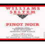 Williams Selyem Burt Williams Morning Dew Ranch Pinot Noir 2012 Front Label