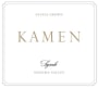 Kamen Estate Syrah 2011 Front Label