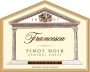 Arcadian Francesca Pinot Noir 2007 Front Label