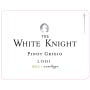 The White Knight Pinot Grigio 2012 Front Label