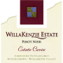 WillaKenzie Estate Estate Cuvee Pinot Noir (375ML half-bottle) 2012 Front Label