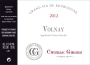 Camille Giroud Volnay Rouge 2012 Front Label