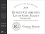 Camille Giroud Gevrey Chambertin Lavaut Saint Jacques 2014 Front Label