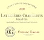 Camille Giroud Latricieres Chambertin Grand Cru 2008 Front Label