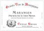 Camille Giroud Maranges Le Croix Moines 2015 Front Label