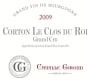 Camille Giroud Corton Les Clos Du Roi Grand Cru 2009 Front Label