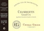 Camille Giroud Chambertin Grand Cru 2009 Front Label