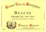 Camille Giroud Beaune Aux Cras 2012 Front Label