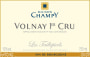 Maison Champy Volnay Les Taillepieds Premier Cru 2009 Front Label