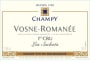Maison Champy Vosne-Romanee Les Suchots Premier Cru 2011 Front Label