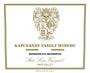 Kapcsandy Family Winery State Lane Vineyard Roberta's Reserve 2012 Front Label