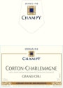 Maison Champy Corton-Charlemagne Grand Cru 2011 Front Label