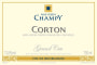 Maison Champy Corton Grand Cru 2009 Front Label