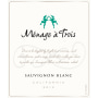 Menage a Trois Sauvignon Blanc 2012 Front Label