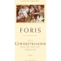 Foris Gewurztraminer 2012 Front Label