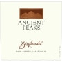 Ancient Peaks Paso Robles Zinfandel 2012 Front Label