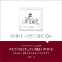 Point Concepcion Tranquillion Proprietary Red 2012 Front Label