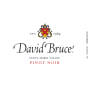 David Bruce Santa Maria Valley Pinot Noir 2011 Front Label