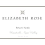 Elizabeth Rose Pinot Noir 2012 Front Label