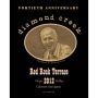 Diamond Creek Red Rock Terrace Cabernet Sauvignon 2012 Front Label