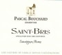 Pascal Bouchard Saint-Bris Sauvignon Blanc 2012 Front Label