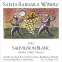 Santa Barbara Winery Sauvignon Blanc 2013 Front Label